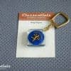 ULTRA RARE Vintage Original 1950s Bourbon PEUGEOT Key Ring - Louis Crocquet, Martinique - SUPERB - Collectors Item porte cle cles chiavi sleutelhanger schlusselanhanger classic car oldtimer 203 403 404 classentials motoring essentials