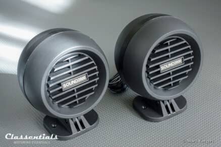 Vintage Original 1970s, early 1980s, SOUND2000 ‘Globe’ Parcel Shelf Speakers