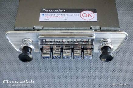 Blaupunkt Köln X 1966 ULTRA RARE Vintage Original Top -End Classic Car Auto Radio for 1960s Jaguar E-type (XK-E), Lancia, Karmann Ghia and others, MP3 autoradio classic car oldtimer classentials motoring essentials