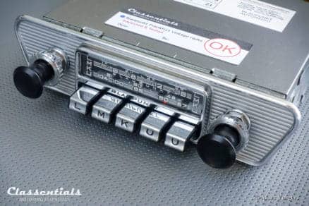 Blaupunkt Köln X 1966 ULTRA RARE Vintage Original Top -End Classic Car Auto Radio for 1960s Jaguar E-type (XK-E), Lancia, Karmann Ghia and others, MP3 autoradio classic car oldtimer classentials motoring essentials