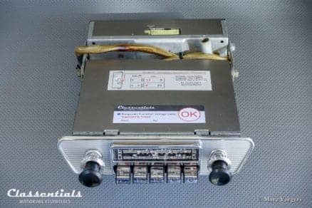 Blaupunkt Köln X 1966 ULTRA RARE Vintage Original Top -End Classic Car Auto Radio for 1960s Jaguar E-type (XK-E), Lancia, Karmann Ghia and others, MP3 autoradio classic car oldtimer classentials motoring essentials