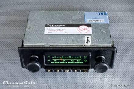 Becker Monza Sport Kurier VERY RARE 1970s Vintage Original Classic Car Auto Radio for Alfa Romeo, BMW, Fiat, Lancia, MG, Porsche, Triumph and Other Sports Cars 1968 - 1978 MP3 Bluetooth autoradio classic car oldtimer classentials motoring essentials