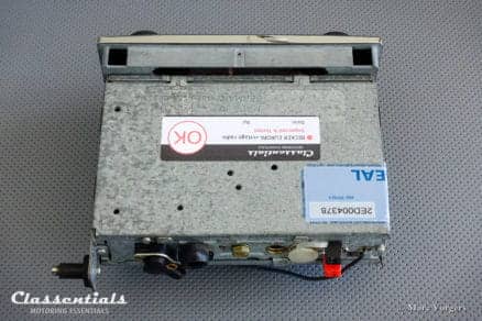 Becker EUROPA II STEREO (108 Mhz) Ultra Rare 1970s Vintage Original Top-End Classic Car Auto Radio, Mercedes-Benz and Other Exclusive Cars 1970 -1980 MP3 and Bluetooth Ready