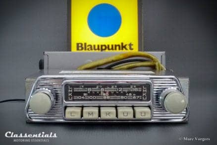 Blaupunkt Frankfurt W 1965 VERY RARE Vintage Original High-End Classic Car Auto Radio for 1960-1965 Volkswagen Karmann-Ghia T34