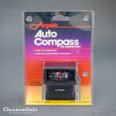 RARE Vintage Original 1980s - 1990s AIRGUIDE Auto Compass Model 1664 'The Eurosport' BRAND NEW in Blister classic car oldtimer accessory classentials motoring kompas