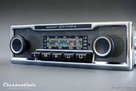 Becker Europa LMKU 1970s Vintage Original High-End Classic Car Auto Radio, Mercedes-Benz and Other Exclusive Cars 1968 -1978 MP3 Bluetooth classentials autoradio