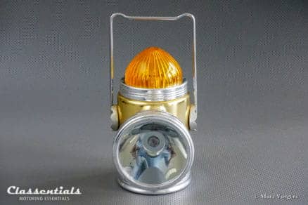 ULTRA RARE 1950s / 1960s MEYER / ROECO Portable Lantern / Flashing Warning Lamp Classic Car Boot Accessory oldtimer classentials vintage motoring essentials