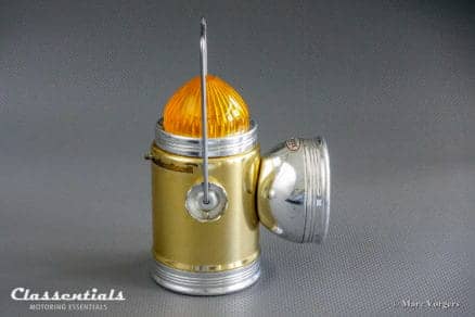 ULTRA RARE 1950s / 1960s MEYER / ROECO Portable Lantern / Flashing Warning Lamp Classic Car Boot Accessory oldtimer classentials vintage motoring essentials