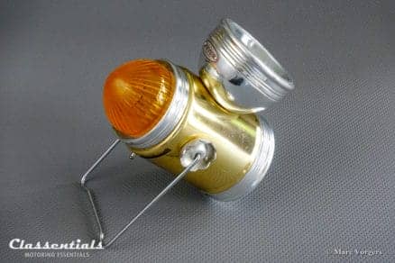 ULTRA RARE 1950s / 1960s MEYER / ROECO Portable Lantern / Flashing Warning Lamp Classic Car Boot Accessory oldtimer classentials vintage motoring essentials