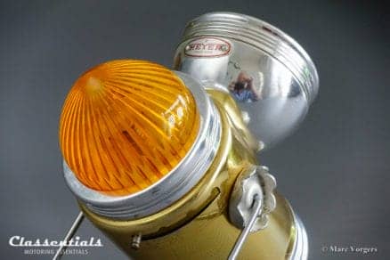 ULTRA RARE 1950s / 1960s MEYER / ROECO Portable Lantern / Flashing Warning Lamp Classic Car Boot Accessory oldtimer classentials vintage motoring essentials