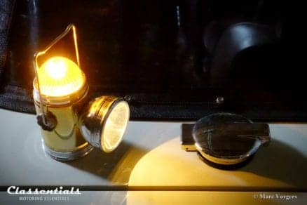 ULTRA RARE 1950s / 1960s MEYER / ROECO Portable Lantern / Flashing Warning Lamp Classic Car Boot Accessory oldtimer classentials vintage motoring essentials