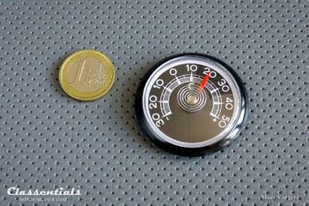 BRAND NEW period correct 1950s - 1970s Classic Car Interior Dashboard Thermometer oldtimer motoring accessory classentials essentials