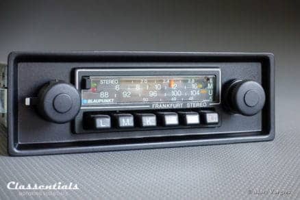 Blaupunkt Frankfurt STEREO Super Arimat 18 Watt 1978 - ULTRA RARE NEW OLD STOCK - HIGH-END Vintage Original Classic Car Auto Radio for Porsche 911 / 930 G-Series - MP3 and Bluetooth Ready classic car oldtimer accessory classentials motoring essentials bluespot