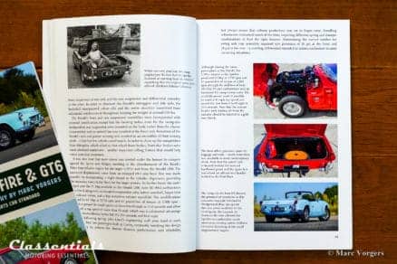 Triumph Spitfire & GT6 Setting the Small Sports Car Standard by John Nikas and Marc Vorgers - SIGNED motoring book Classentials