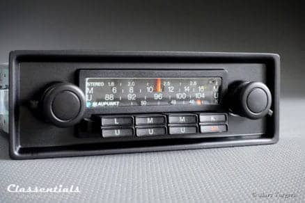 Blaupunkt Köln STEREO Super Arimat 1976 VERY RARE TOP-END Vintage Original Classic Car Auto Radio for Porsche 911 / 930 G-Series Models 1975 - 1978 INCLUDING Classentials Stereo Bluetooth Module classic car oldtimer autoradio classentials motoring essentials accessory accessories