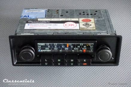 Blaupunkt Köln STEREO Super Arimat 1976 VERY RARE TOP-END Vintage Original Classic Car Auto Radio for Porsche 911 / 930 G-Series Models 1975 - 1978 INCLUDING Classentials Stereo Bluetooth Module classic car oldtimer autoradio classentials motoring essentials accessory accessories