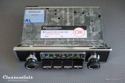 Blaupunkt Köln STEREO 1974 ULTRA RARE TOP-END Vintage Original Classic Car Auto Radio for BMW E9 CS / CSI, Jaguar E-type S2, Jaguar XJ, Ferrari and Other Exclusive Cars 1968 - 1975 - INCLUDING Stereo Bluetooth Module classic car oldtimer autoradio classentials motoring essentials accessory accessories