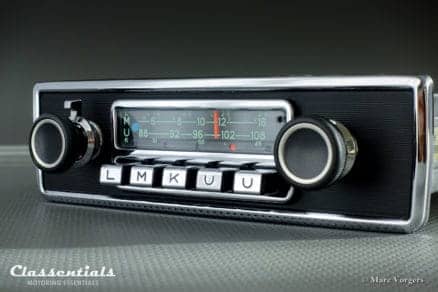 Blaupunkt Karlsruhe 1972 Very Rare 108 Mhz Vintage Original High-End Classic Car Auto Radio Universal for BMW CS, CSL, CSI, 2002, Jaguar E-type S2, and Other Classics 1968 - 1973, INCLUDING Classentials De Luxe Bluetooth Module motoring essentials classic car oldtimer autoradio accessory accessories