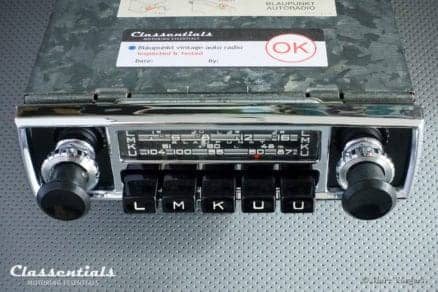 Blaupunkt Bluespot Frankfurt Y 1967 Vintage Original High-End Classic Car Auto Radio for Aston Martin DB4 / DB5, Jaguar Mk II, E-Type S2, Ferrari and Others Classentials Bluetooth classic car oldtimer autoradio