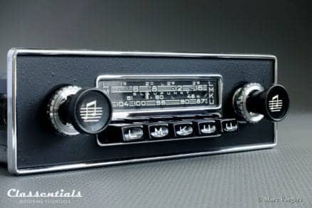 Blaupunkt Frankfurt X 1966 VERY RARE Vintage Original High-End Classic Car Auto Radio for British Cars of the 1960s Jaguar E-type S2, MG MGB oldtimer autoradio classentials