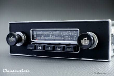 Blaupunkt Frankfurt X 1966 VERY RARE Vintage Original High-End Classic Car Auto Radio for British Cars of the 1960s Jaguar E-type S2, MG MGB oldtimer autoradio classentials