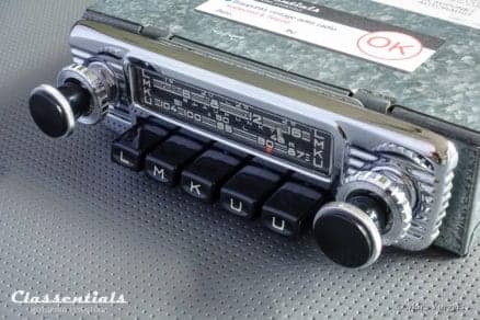 Blaupunkt Frankfurt X 1966 VERY RARE Vintage Original High-End Classic Car Auto Radio for Austin Healey 3000 and British Cars of the 1960s classic car oldtimer autoradio classentials motoring essentials