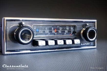 Blaupunkt Köln 1970 VERY RARE TOP-END Vintage Original Classic Car Auto Radio for Mercedes-Benz 1968 1974 and Other Cars W123 SL pagode Classentials Motoring Essentials classic car oldtimer autoradio accessory accessories MP3 Bluetooth music streaming