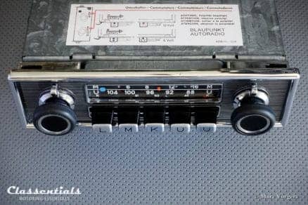 Blaupunkt Köln 1970 VERY RARE TOP-END Vintage Original Classic Car Auto Radio for Mercedes-Benz 1968 1974 and Other Cars W123 SL pagode Classentials Motoring Essentials classic car oldtimer autoradio accessory accessories MP3 Bluetooth music streaming