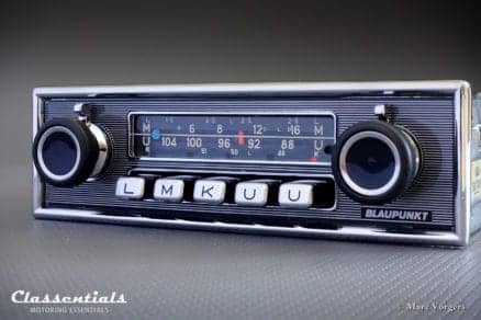 Blaupunkt Köln 1970 VERY RARE TOP-END Vintage Original Classic Car Auto Radio for Mercedes-Benz 1968 1974 and Other Cars W123 SL pagode Classentials Motoring Essentials classic car oldtimer autoradio accessory accessories MP3 Bluetooth music streaming