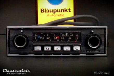 Blaupunkt Köln 1970 VERY RARE TOP-END Vintage Original Classic Car Auto Radio for Mercedes-Benz 1968 1974 and Other Cars W123 SL pagode Classentials Motoring Essentials classic car oldtimer autoradio accessory accessories MP3 Bluetooth music streaming