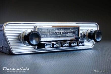 Blaupunkt Frankfurt X 1966 VERY RARE Vintage Original High-End Classic Car Auto Radio for Jaguar E-type (XK-E) Series 1 Cars Classentials Motoring Essentials classic car oldtimer autoradio accessory accessories MP3 Bluetooth music streaming