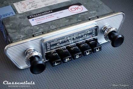 Blaupunkt Frankfurt X 1966 VERY RARE Vintage Original High-End Classic Car Auto Radio for Jaguar E-type (XK-E) Series 1 Cars Classentials Motoring Essentials classic car oldtimer autoradio accessory accessories MP3 Bluetooth music streaming