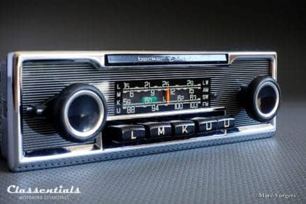 Becker EUROPA LMKU 1970s Vintage Original High-End Classic Car Auto Radio, Mercedes-Benz and Other Exclusive Cars 1968 -1978 Classentials Motoring Essentials classic car oldtimer autoradio accessory accessories