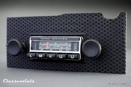 Becker EUROPA LMKU 1970 Vintage Original High-End Classic Car Auto Radio for 1970- 1972 VW Porsche 914-6 + Complete Original Mounting Kit and Speakers Classentials Motoring Essentials classic car oldtimer autoradio accessory accessories MP3 Bluetooth music streaming