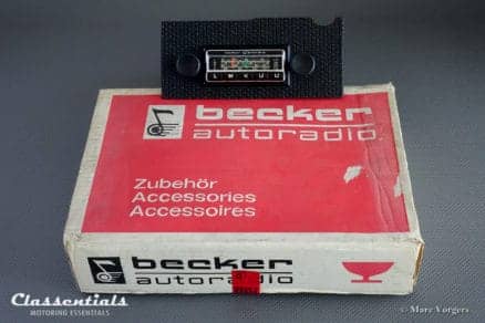 SOLD to France: Becker EUROPA LMKU 1970 SUPER RARE Vintage Original High-End Auto Radio for 1970- 1972 VW Porsche 914-6 + Original Mounting Kit, Speakers and Classentials Deluxe Bluetooth Module! - Image 18