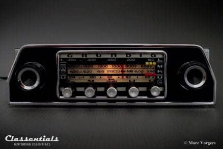 Grundig WK 4500, Vintage Original 1968 High-End Classic Car Auto Radio for Ford Taunus P7, Triumph TR5, TR6 Weltklang Classentials Motoring Essentials classic car oldtimer autoradio accessory accessories