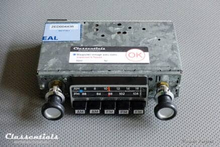 Blaupunkt Frankfurt US STEREO 108 Mhz 1972/73 ULTRA RARE Vintage Original TOP-END Classic Car Auto Radio for BMW E30 CSI 2nd Series - Including Stereo Bluetooth Module AUX Classentials motoring essentials autoradio oldtimer