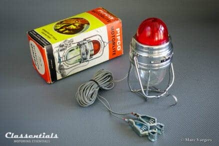 ULTRA RARE 1950s / 1960s PIFCO MOTORLITE Portable Lantern / Flashing Warning Lamp Classic Car Accessory classentials motoring essentials classic car oldtimer accessory accessories