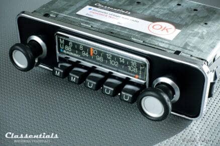 Blaupunkt Münster STEREO 108 Mhz 1973 ULTRA RARE Vintage Original High-End Classic Car Auto Radio for BMW 2000 Touring With Airco - Including Classentials Deluxe Bluetooth Module!