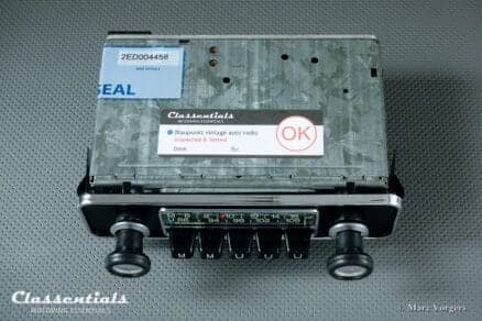 Blaupunkt Münster STEREO 108 Mhz 1973 ULTRA RARE Vintage Original High-End Classic Car Auto Radio for BMW 2000 Touring With Airco - Including Classentials Deluxe Bluetooth Module!