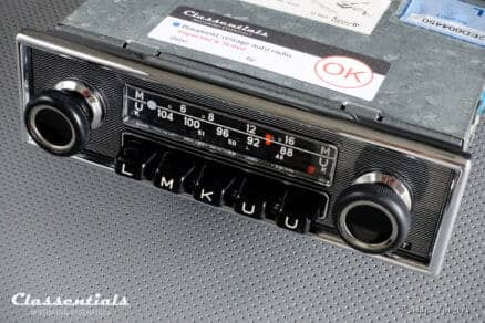 Blaupunkt Frankfurt 1969 High-End Vintage Original Auto Radio for Mercedes-Benz 1968 – 1975 and Other Cars of the Period