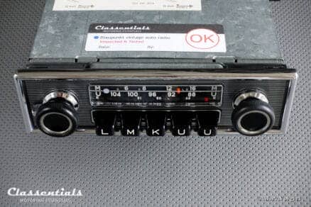 Blaupunkt Frankfurt 1969 High-End Vintage Original Auto Radio for Mercedes-Benz 1968 – 1975 and Other Cars of the Period