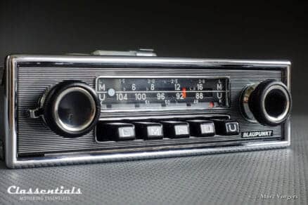 Blaupunkt Frankfurt 1969 High-End Vintage Original Auto Radio for Mercedes-Benz 1968 – 1975 and Other Cars of the Period