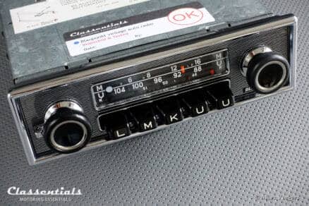 Blaupunkt Frankfurt 1969 High-End Vintage Original Auto Radio for Mercedes-Benz 1968 – 1975 and Other Cars of the Period