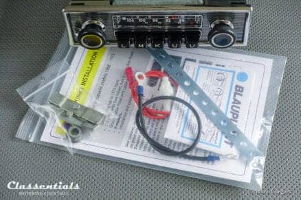 Blaupunkt Frankfurt 1969 High-End Vintage Original Auto Radio for Mercedes-Benz 1968 – 1975 and Other Cars of the Period