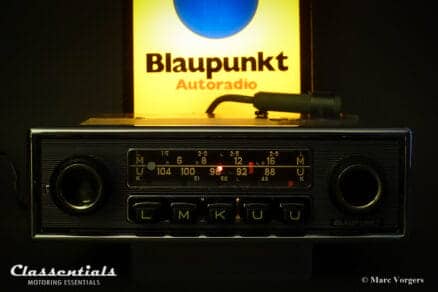 Blaupunkt Frankfurt 1969 High-End Vintage Original Auto Radio for Mercedes-Benz 1968 – 1975 and Other Cars of the Period