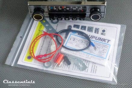 Blaupunkt Frankfurt 1971 Vintage Original High-End Auto Radio for Alfa Romeo, Aston Martin, Lancia, Jaguar, Peugeot, Triumph & Others 1968 - 1972