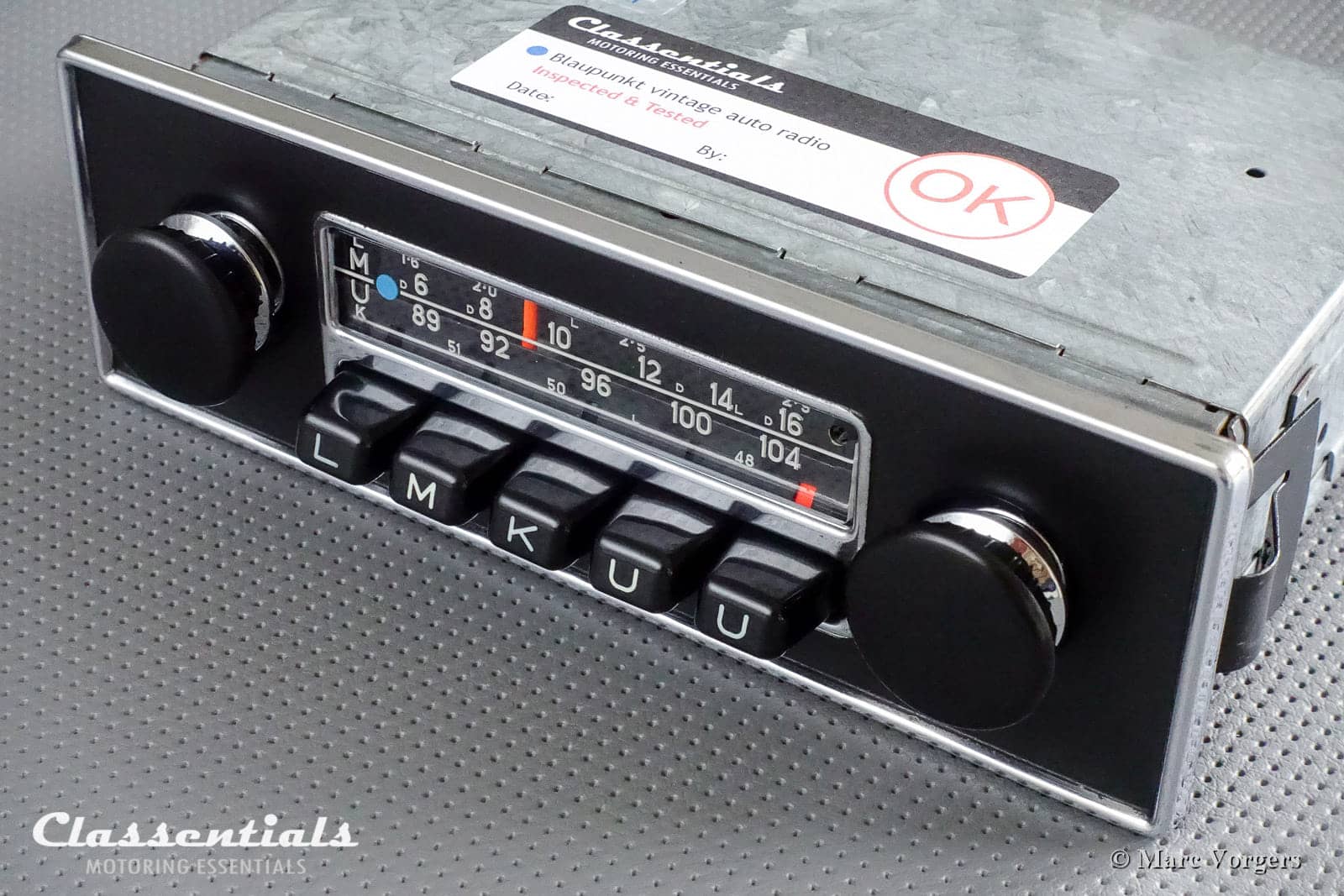 BUILT TO ORDER BLAUPUNKT FRANKFURT 1971 Vintage Original High End