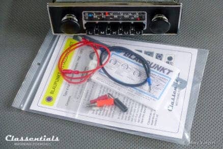 Blaupunkt Frankfurt 1972 Vintage Original High-End Classic Car Auto Radio for Jaguar E-type Series 2, Series 3, and Other Cars of the Period 1970 - 1975