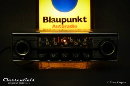 Blaupunkt Frankfurt 1972 Vintage Original High-End Auto Radio for Alfa Romeo, Aston Martin, Lancia, Jaguar, Peugeot, Triumph & Others 1968 - 1972